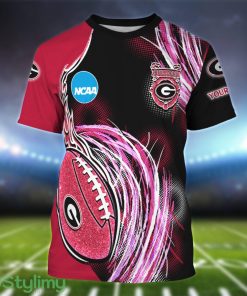 Georgia Bulldogs Personalized Name Sport 3D T-Shirt Product Photo 1
