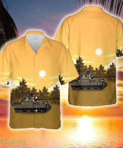 German Army Pz.Kpfw. Panther II Hawaiian Shirt - German Army Pz.Kpfw. Panther II Hawaiian Shirt