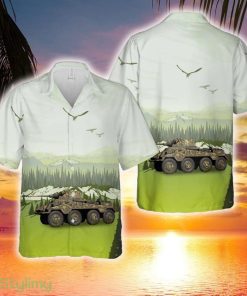 German Army s.Pz.Sp.Wg. (5 cm 391 L60) Sd.Kfz.2342 Hawaiian Shirt - German Army s.Pz.Sp.Wg. (5 cm 391 L60) Sd.Kfz.2342 Hawaiian Shirt