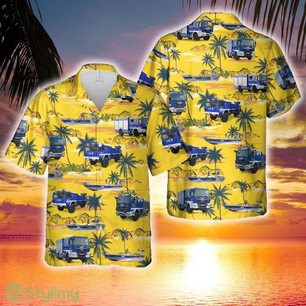 German Technisches Hilfswerk Hawaiian Shirt 2 German Technisches Hilfswerk Hawaiian Shirt - German Technisches Hilfswerk Hawaiian Shirt