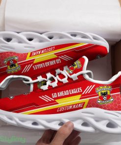 Go Ahead Eagles Logo Custom Name Pattern 3D Max Soul Sneaker Shoes In Red - Go Ahead Eagles Logo Custom Name Pattern 3D Max Soul Sneaker Shoes In Red_1