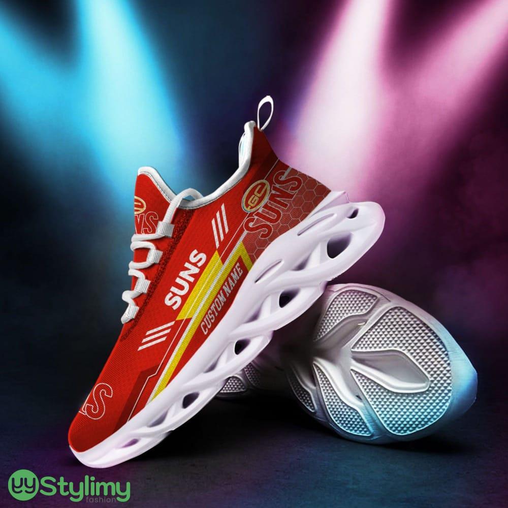 Gold Coast Suns Logo Pattern Custom Name 3D Max Soul Sneaker Shoes 6 Gold Coast Suns Logo Pattern Custom Name 3D Max Soul Sneaker Shoes - Gold Coast Suns Logo Pattern Custom Name 3D Max Soul Sneaker Shoes_1