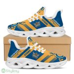 Gold Coast Titans Logo Custom Name Pattern 3D Max Soul Sneaker Shoes In Blue And Yellow - Gold Coast Titans Logo Custom Name Pattern 3D Max Soul Sneaker Shoes In Blue And Yellow_3