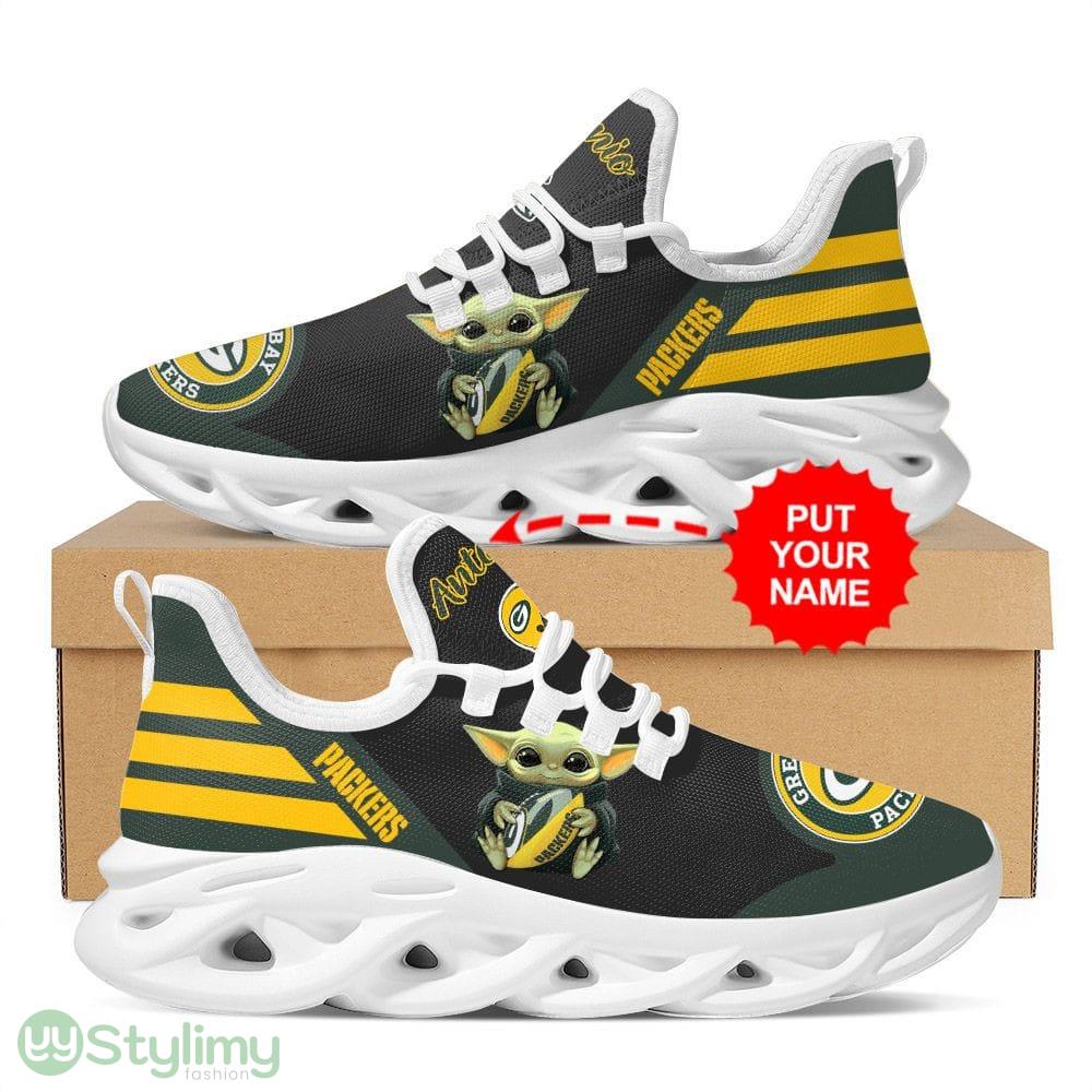 Green Bay Packers Baby Yoda Hug Logo Custom Name Pattern 3D Max Soul Sneaker Shoes 4 Green Bay Packers Baby Yoda Hug Logo Custom Name Pattern 3D Max Soul Sneaker Shoes - Green Bay Packers Baby Yoda Hug Logo Custom Name Pattern 3D Max Soul Sneaker Shoes_4