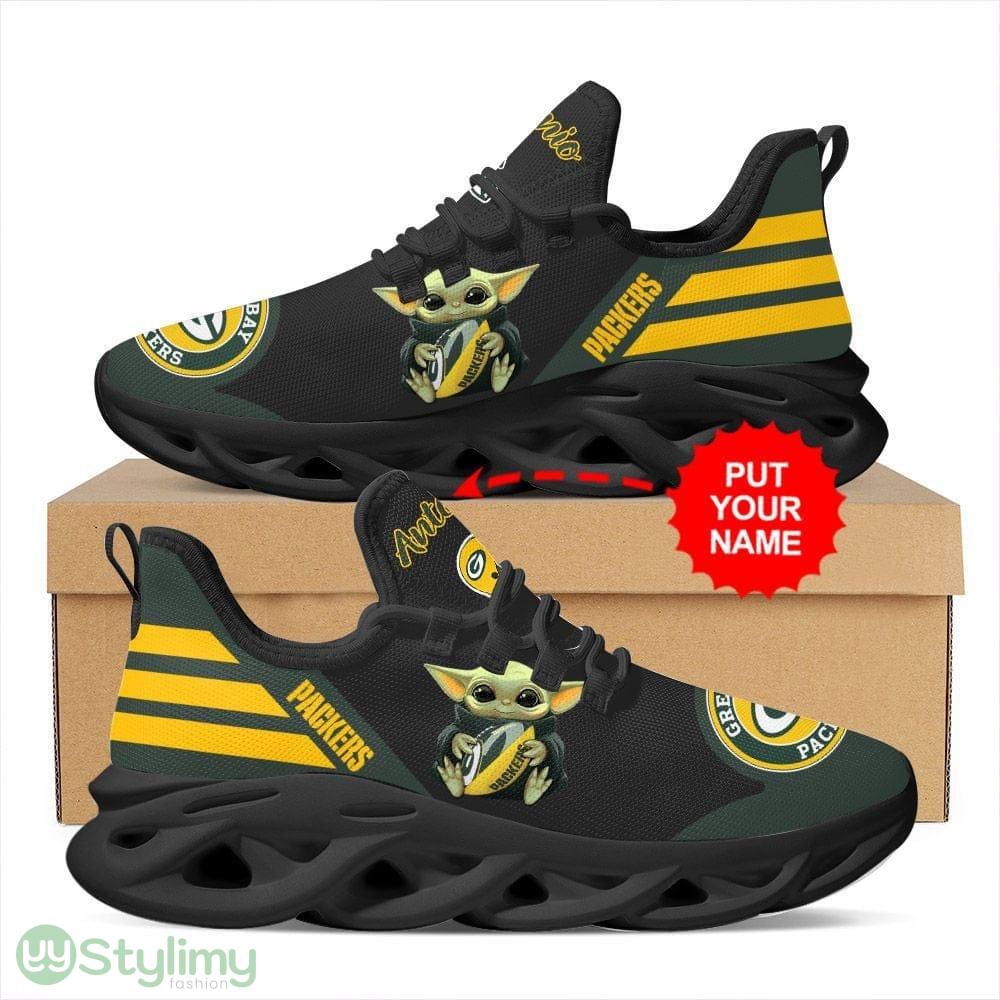 Green Bay Packers Baby Yoda Hug Logo Custom Name Pattern 3D Max Soul Sneaker Shoes 6 Green Bay Packers Baby Yoda Hug Logo Custom Name Pattern 3D Max Soul Sneaker Shoes - Green Bay Packers Baby Yoda Hug Logo Custom Name Pattern 3D Max Soul Sneaker Shoes_1