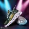 Green Bay Packers Logo Beehive Pattern Custom Name 3D Max Soul Sneaker Shoes - Green Bay Packers Logo Beehive Pattern Custom Name 3D Max Soul Sneaker Shoes_2