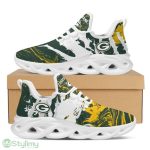 Green Bay Packers Logo Slick Pattern Custom Name 3D Max Soul Sneaker Shoes - Green Bay Packers Logo Slick Pattern Custom Name 3D Max Soul Sneaker Shoes_3