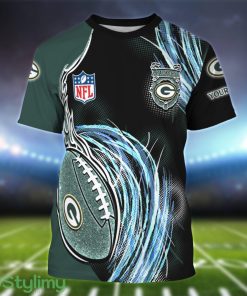 Green Bay Packers Personalized Name Sport 3D T-Shirt Product Photo 1