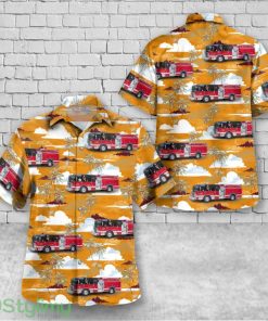 Hanover Park, Illinois, Hanover Park Fire Department 3D Hawaiian Shirt short sleeve Men And Women Shirt Product Photo 1