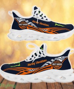 Harley-Davidson Car Running Shoes Identifier For Fans Max Soul Sneakers Men And Women Gift - Harley-Davidson Max Soul Shoes Car Photo 1