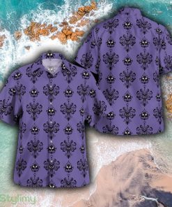 Haunted Mansion Vintage AOP Hawaiian Shirt And Short Combo Gift For Fans - Haunted Mansion Hawaiian Shirt_1
