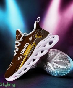 Hawthorn Hawks Logo Custom Name Pattern 3D Max Soul Sneaker Shoes - Hawthorn Hawks Logo Custom Name Pattern 3D Max Soul Sneaker Shoes_3