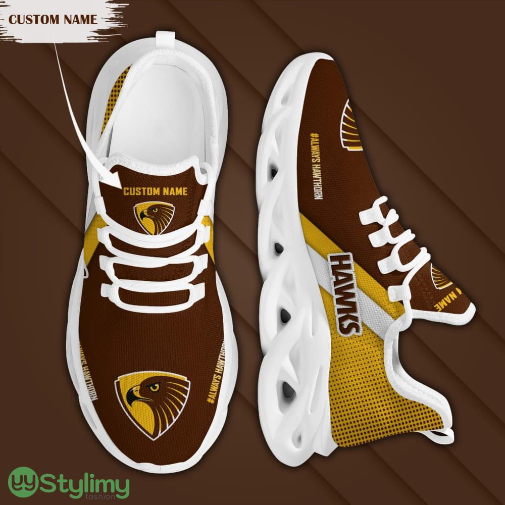 Hawthorn Hawks Logo Custom Name Pattern 3D Max Soul Sneaker Shoes In Yellow And Brown 3 Hawthorn Hawks Logo Custom Name Pattern 3D Max Soul Sneaker Shoes In Yellow And Brown - Hawthorn Hawks Logo Custom Name Pattern 3D Max Soul Sneaker Shoes In Yellow And Brown_3