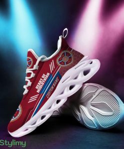 Heart of Midlothian Logo Custom Name Pattern 3D Max Soul Sneaker Shoes - Heart of Midlothian Logo Custom Name Pattern 3D Max Soul Sneaker Shoes_3