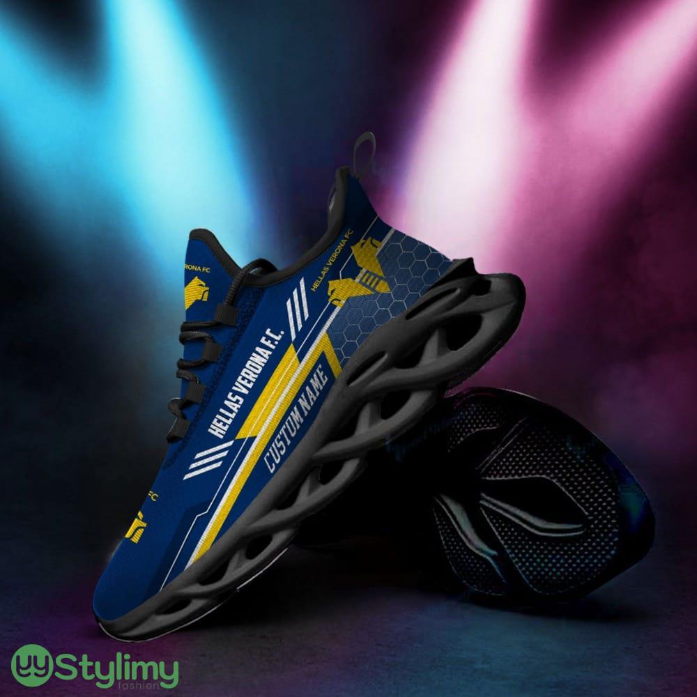 Hellas Verona Logo Custom Name Pattern 3D Max Soul Sneaker Shoes In Blue And Yellow 4 Hellas Verona Logo Custom Name Pattern 3D Max Soul Sneaker Shoes In Blue And Yellow - Hellas Verona Logo Custom Name Pattern 3D Max Soul Sneaker Shoes In Blue And Yellow_4