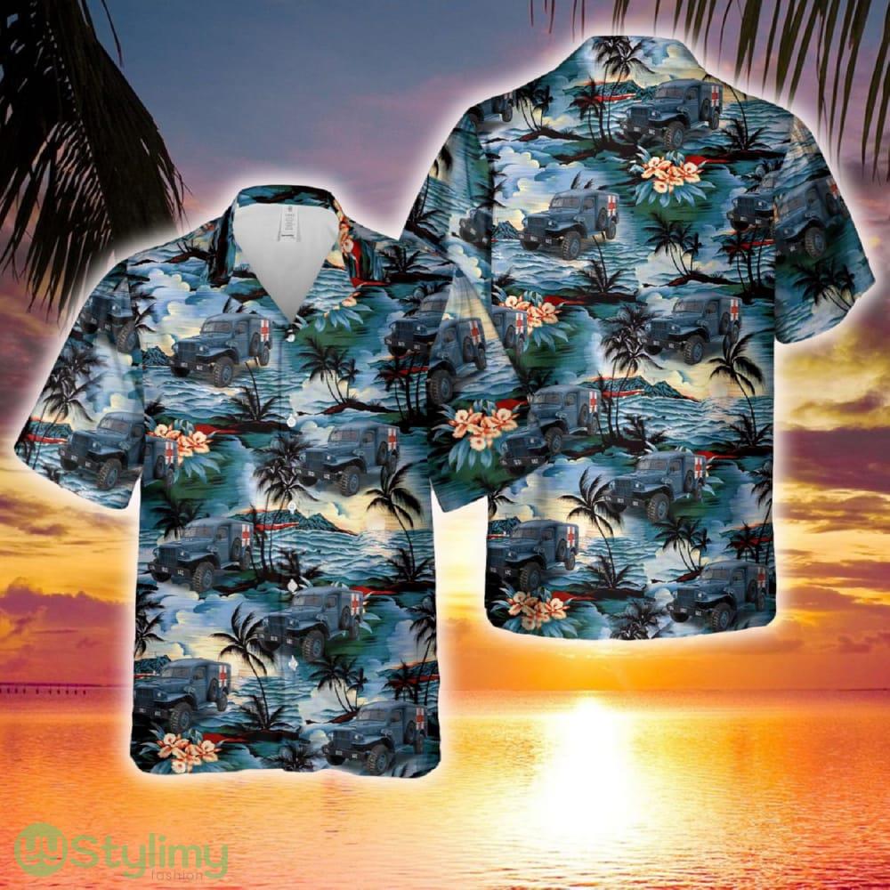 Hellenic Air Force Dodge WC 54 Ambulance Hawaiian Shirt 2 Hellenic Air Force Dodge WC 54 Ambulance Hawaiian Shirt - Hellenic Air Force Dodge WC 54 Ambulance Hawaiian Shirt
