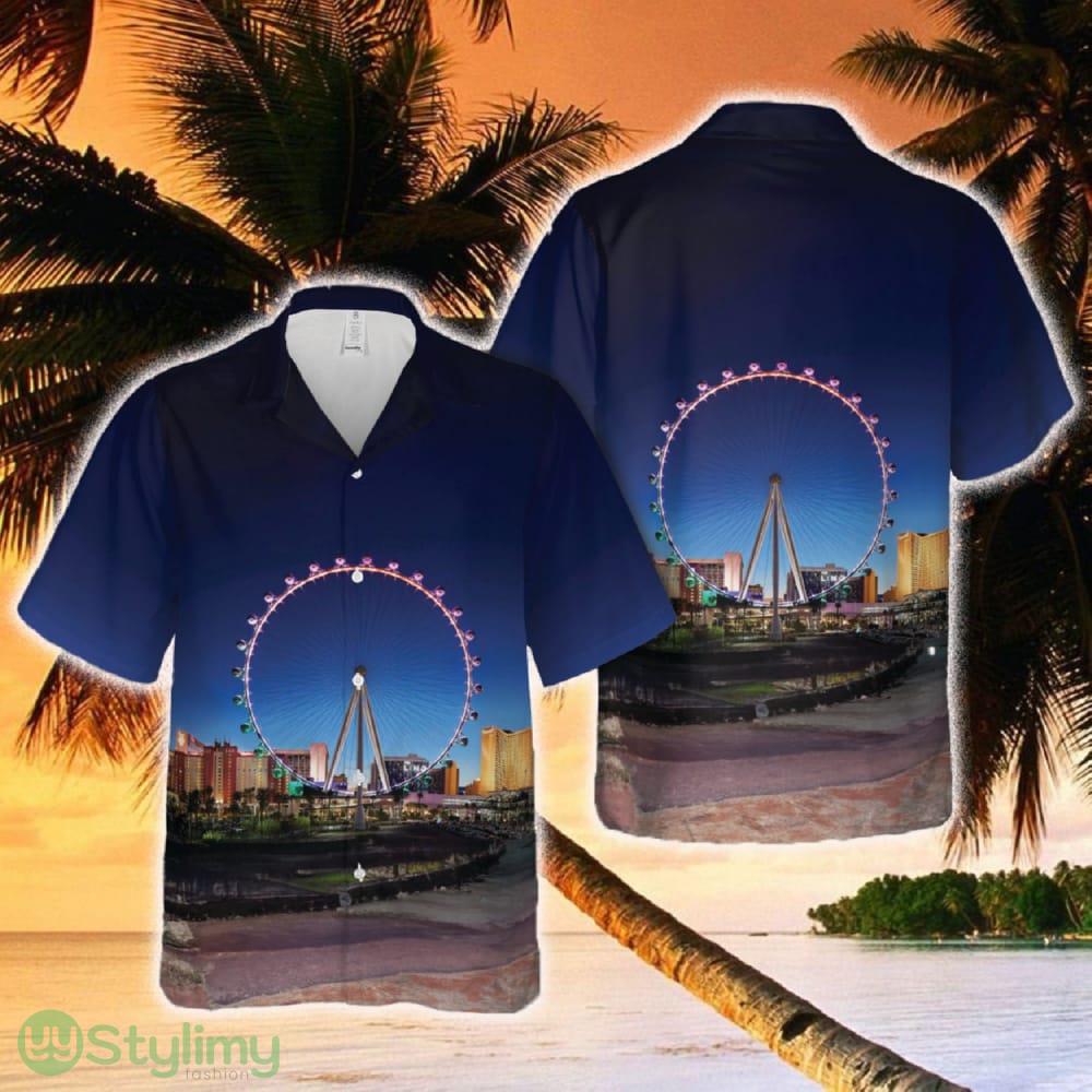 High Roller (Ferris wheel) Hawaiian Shirt 2 High Roller (Ferris wheel) Hawaiian Shirt - High Roller (Ferris wheel) Hawaiian Shirt