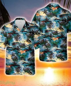 Hiller UH-12 U.S. Army Medevac Hawaiian Shirt - Hiller UH-12 U.S. Army Medevac Hawaiian Shirt