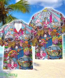 Hippie Peace Life AOP Hawaiian Shirt Beach Lover Gift Men And Women Shirt Product Photo 1