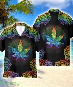 Hippie Weed AOP Hawaiian Shirt Beach Lover Gift Men And Women Shirt Product Photo 1