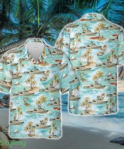 HMNZS Otago (P148) Royal New Zealand Navy Hawaiian Shirt - HMNZS Otago (P148) Royal New Zealand Navy Hawaiian Shirt