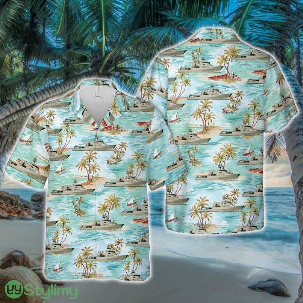 HMNZS Otago (P148) Royal New Zealand Navy Hawaiian Shirt 2 HMNZS Otago (P148) Royal New Zealand Navy Hawaiian Shirt - HMNZS Otago (P148) Royal New Zealand Navy Hawaiian Shirt