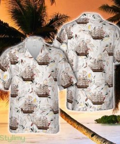 HMS Surprise Ship Hawaiian Shirt - HMS Surprise Ship Hawaiian Shirt
