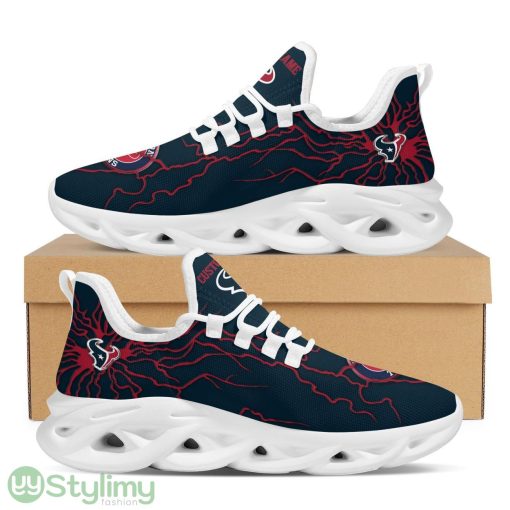 Houston Texans Custom Name Stylish Graffiti Personality Max Soul Shoes For Men Women