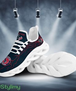 Houston Texans Custom Name Stylish Graffiti Personality Max Soul Shoes For Men Women Product Photo 3