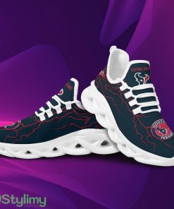 Houston Texans Custom Name Stylish Graffiti Personality Max Soul Shoes For Men Women Product Photo 4