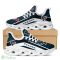 Houston Texans Logo Pattern Custom Name 3D Max Soul Sneaker Shoes In White And Blue - Houston Texans Logo Pattern Custom Name 3D Max Soul Sneaker Shoes In White And Blue_2