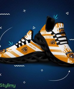 Hull City AFC Logo Fire Pattern Custom Name 3D Max Soul Sneaker Shoes - Hull City AFC Logo Fire Pattern Custom Name 3D Max Soul Sneaker Shoes_2