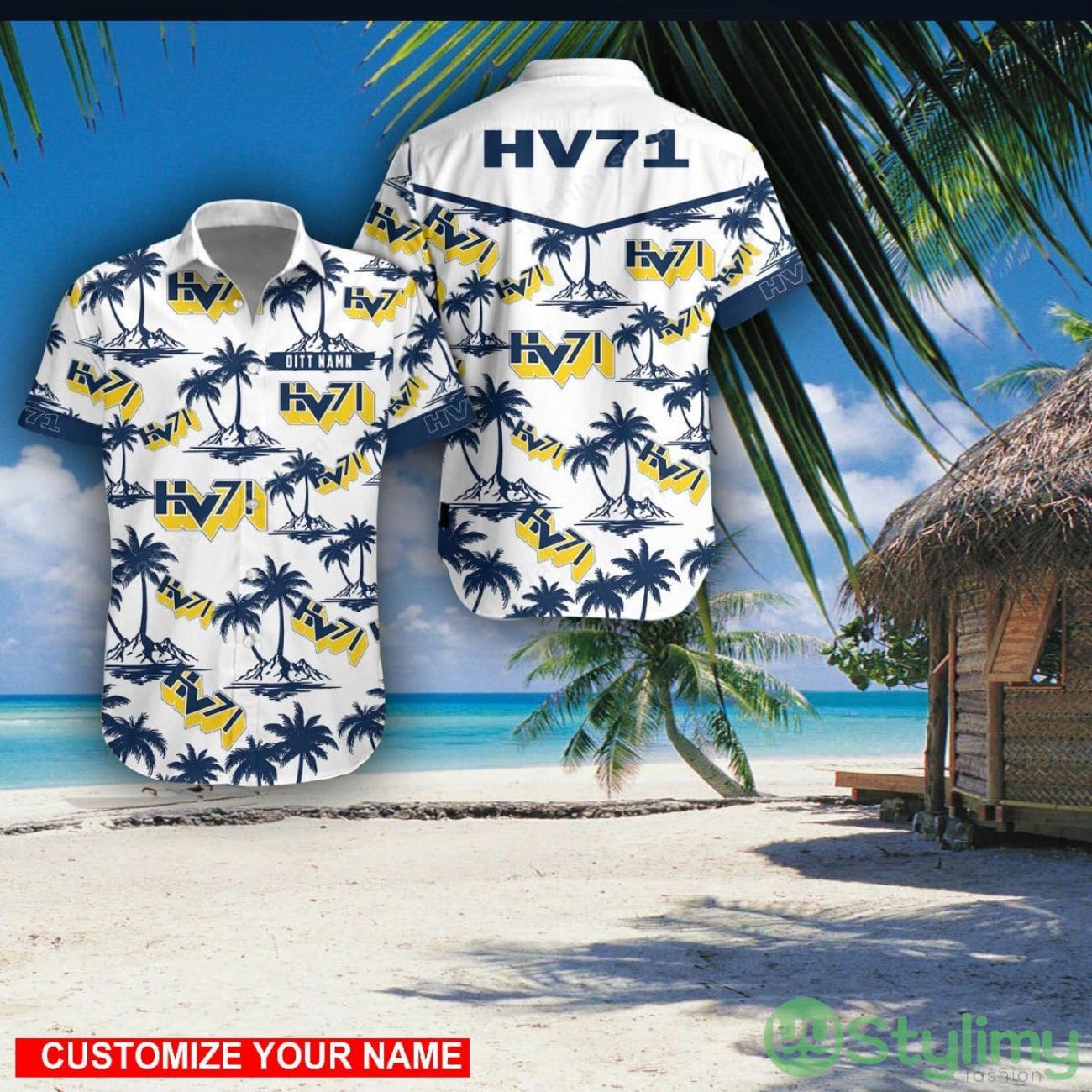 HV71 Custom Name 3D Hawaii Shirt Coconut Pattern Beach Shirt 2 HV71 Custom Name 3D Hawaii Shirt Coconut Pattern Beach Shirt Product Photo 1