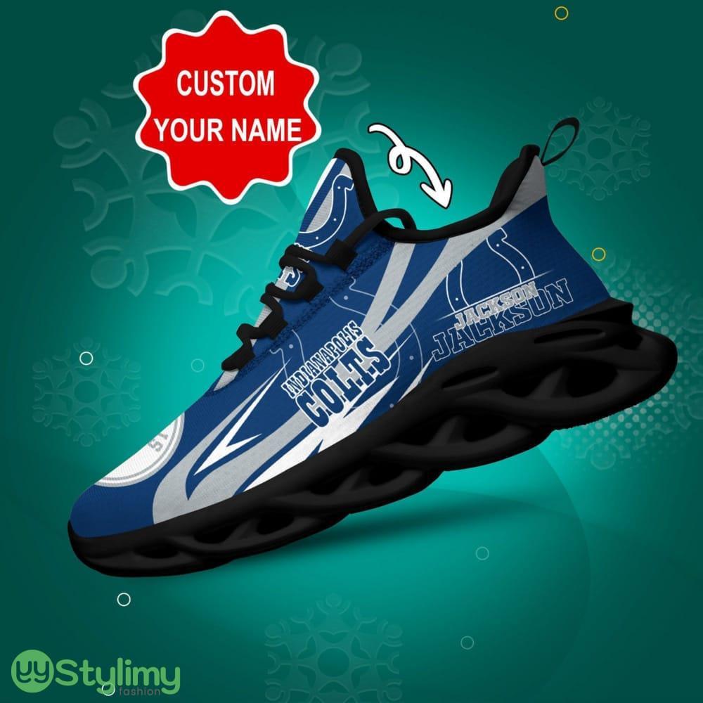 Indianapolis Colts Logo Line Pattern Custom Name 3D Max Soul Sneaker Shoes 6 Indianapolis Colts Logo Line Pattern Custom Name 3D Max Soul Sneaker Shoes - Indianapolis Colts Logo Line Pattern Custom Name 3D Max Soul Sneaker Shoes_1