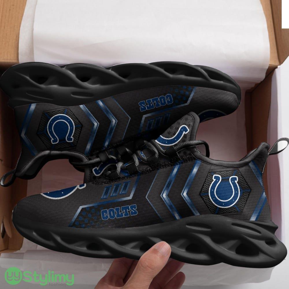 Indianapolis Colts Logo Pattern 3D Max Soul Sneaker Shoes In Black 3 Indianapolis Colts Logo Pattern 3D Max Soul Sneaker Shoes In Black - Indianapolis Colts Logo Pattern Custom Name 3D Max Soul Sneaker Shoes In Black_3