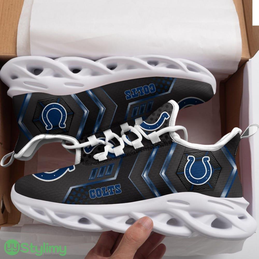 Indianapolis Colts Logo Pattern 3D Max Soul Sneaker Shoes In Black 6 Indianapolis Colts Logo Pattern 3D Max Soul Sneaker Shoes In Black - Indianapolis Colts Logo Pattern Custom Name 3D Max Soul Sneaker Shoes In Black_1