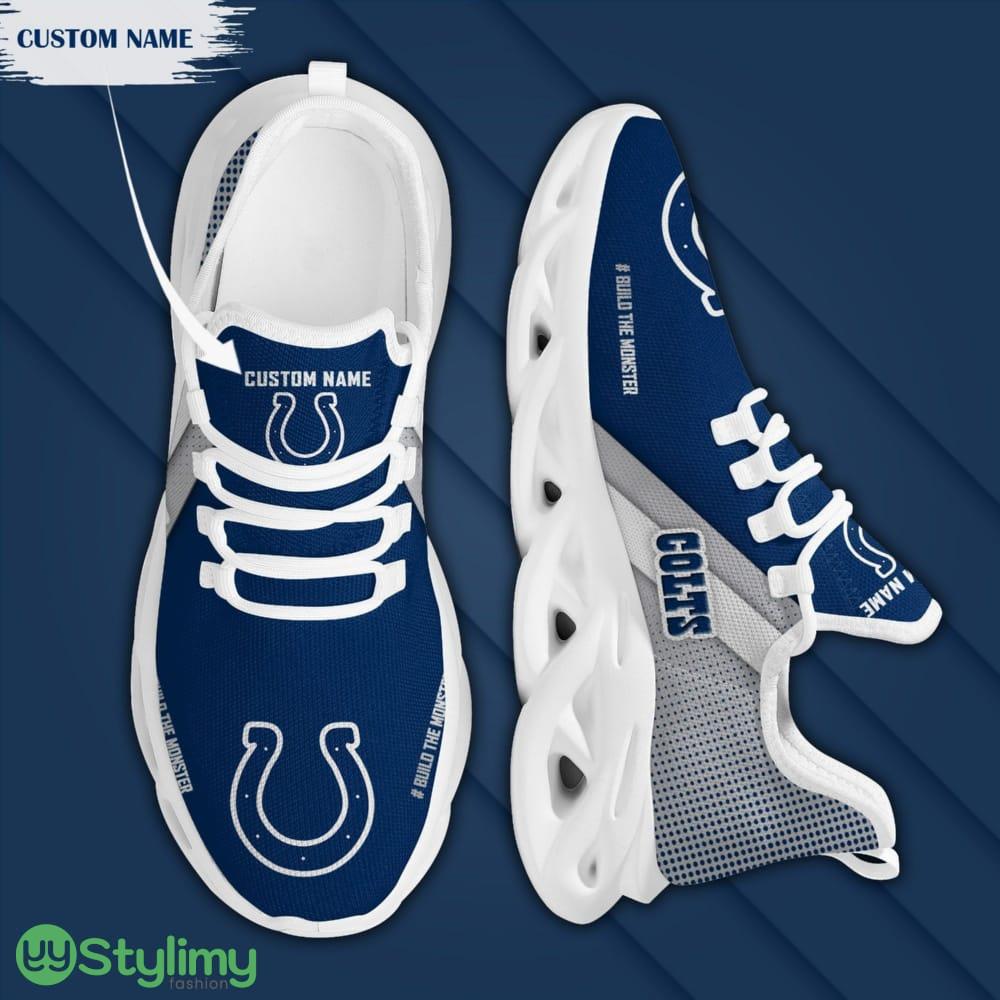 Indianapolis Colts Logo Pattern Custom Name 3D Max Soul Sneaker Shoes 3 Indianapolis Colts Logo Pattern Custom Name 3D Max Soul Sneaker Shoes - Indianapolis Colts Logo Pattern Custom Name 3D Max Soul Sneaker Shoes_3