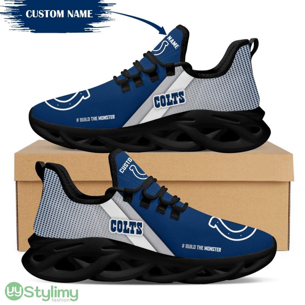 Indianapolis Colts Logo Pattern Custom Name 3D Max Soul Sneaker Shoes 4 Indianapolis Colts Logo Pattern Custom Name 3D Max Soul Sneaker Shoes - Indianapolis Colts Logo Pattern Custom Name 3D Max Soul Sneaker Shoes_4