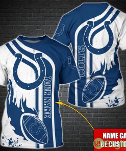 Indianapolis Colts NFL Custom Name Special T-Shirt For Fans Product Photo 1