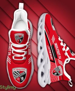 Ingolstadt 04 Logo Pattern Custom Name 3D Max Soul Sneaker Shoes - Ingolstadt 04 Logo Pattern Custom Name 3D Max Soul Sneaker Shoes_2