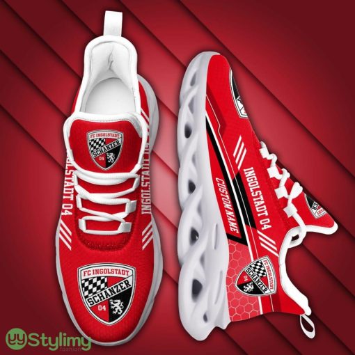 Ingolstadt 04 Logo Pattern Custom Name 3D Max Soul Sneaker Shoes