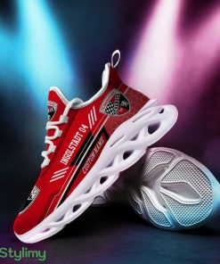 Ingolstadt 04 Logo Pattern Custom Name 3D Max Soul Sneaker Shoes - Ingolstadt 04 Logo Pattern Custom Name 3D Max Soul Sneaker Shoes_3