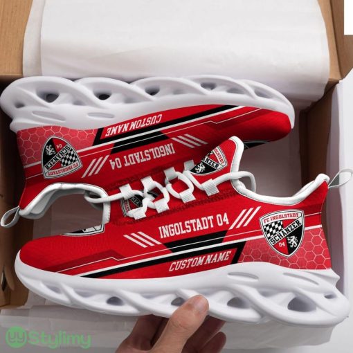 Ingolstadt 04 Logo Pattern Custom Name 3D Max Soul Sneaker Shoes