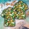 Insect System Pokemon Floral Brand All Over Print Hawaiian Shirt And Short Combo Gift For Fans - Insect System Pokemon Hawaiian Shirt_5