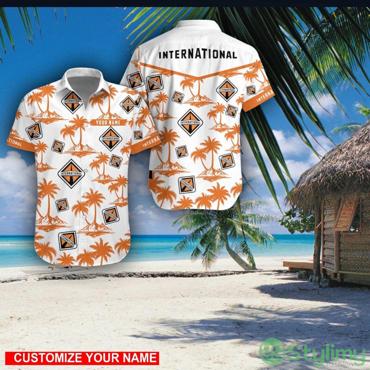 International Custom Name 3D Hawaii Shirt Coconut Pattern Beach Shirt 2 International Custom Name 3D Hawaii Shirt Coconut Pattern Beach Shirt Product Photo 1
