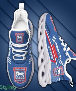 Ipswich Town Logo Pattern Custom Name 3D Max Soul Sneaker Shoes - Ipswich Town Logo Pattern Custom Name 3D Max Soul Sneaker Shoes_2