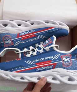 Ipswich Town Logo Pattern Custom Name 3D Max Soul Sneaker Shoes - Ipswich Town Logo Pattern Custom Name 3D Max Soul Sneaker Shoes_1