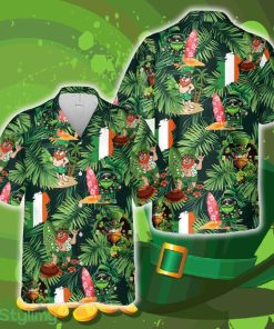 Irish Saint Patrick's Day Leprechaun Hawaiian Shirt Summer Gift Ideas Beach Men Women - Irish Saint Patrick's Day Leprechaun Hawaiian Shirt Summer Gift Ideas Beach Men Women