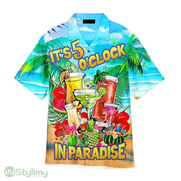 It's 5 O'clock Somewhere In Paradise Margarita Cocktail Hawaiian Shirt Summer For Men And Women 3 its 5 oclock somewhere in paradise margarita cocktail hawaiian shirt summer for men and women