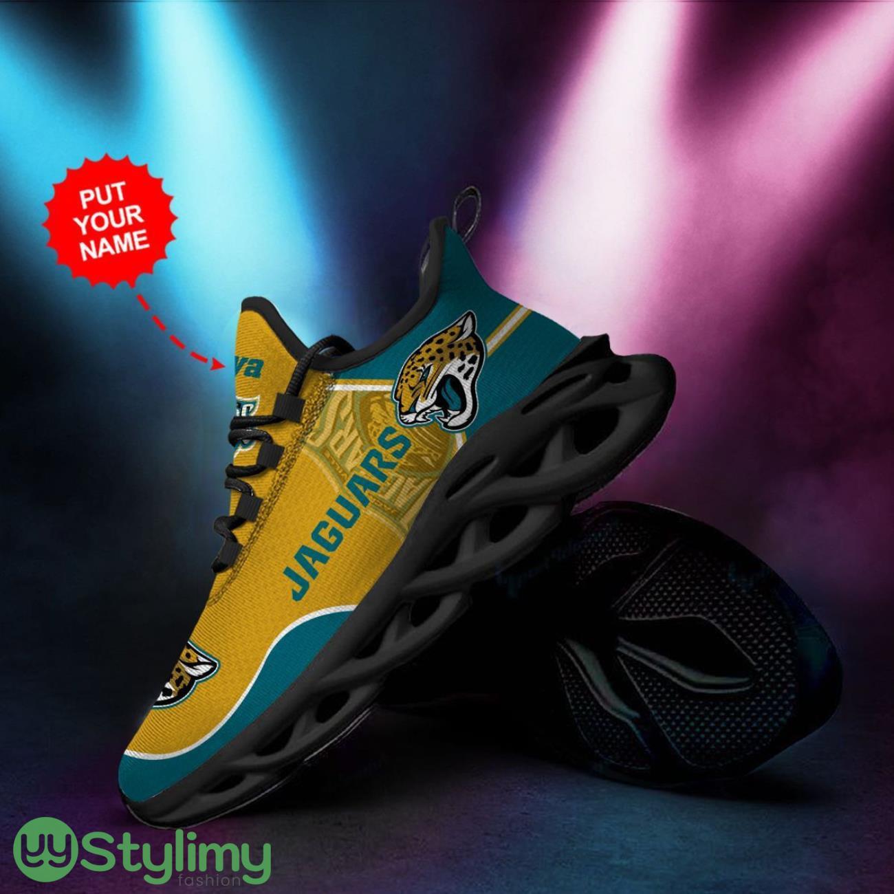 Jacksonville Jaguars Custom Personalized Max Soul Sneakers Running Sports Shoes For Men Women Custom Name 5 Jacksonville Jaguars Custom Personalized Max Soul Sneakers Running Sports Shoes For Men Women Custom Name Product Photo 5